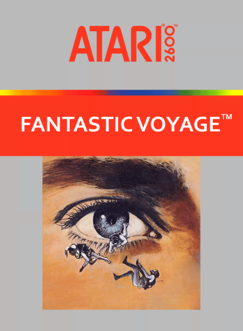 Fantastic Voyage box art for Atari 2600
